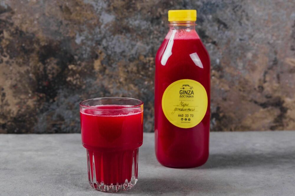 Raspberry fruit drink 1 liter