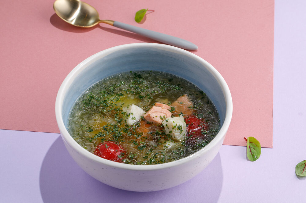 Georgian fish soup