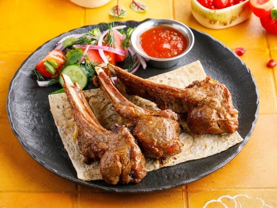 Rack of lamb