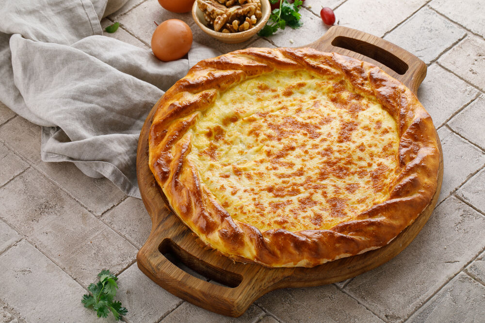 Khachapuri from aunt Eliso