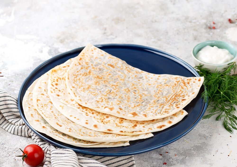 Qutabs with cheese