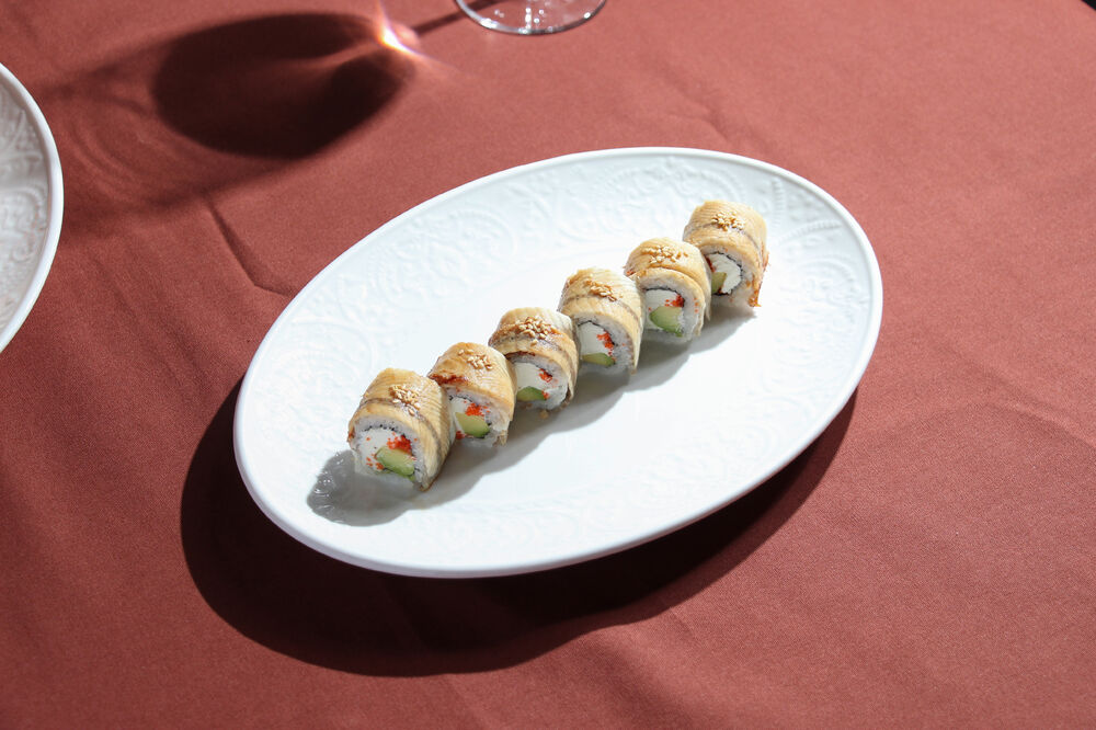 Philadelphia with eel