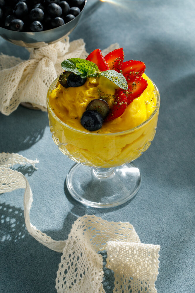  dessert "Mango mousse"