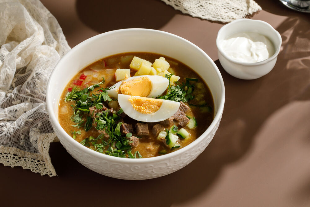 Okroshka on kvass