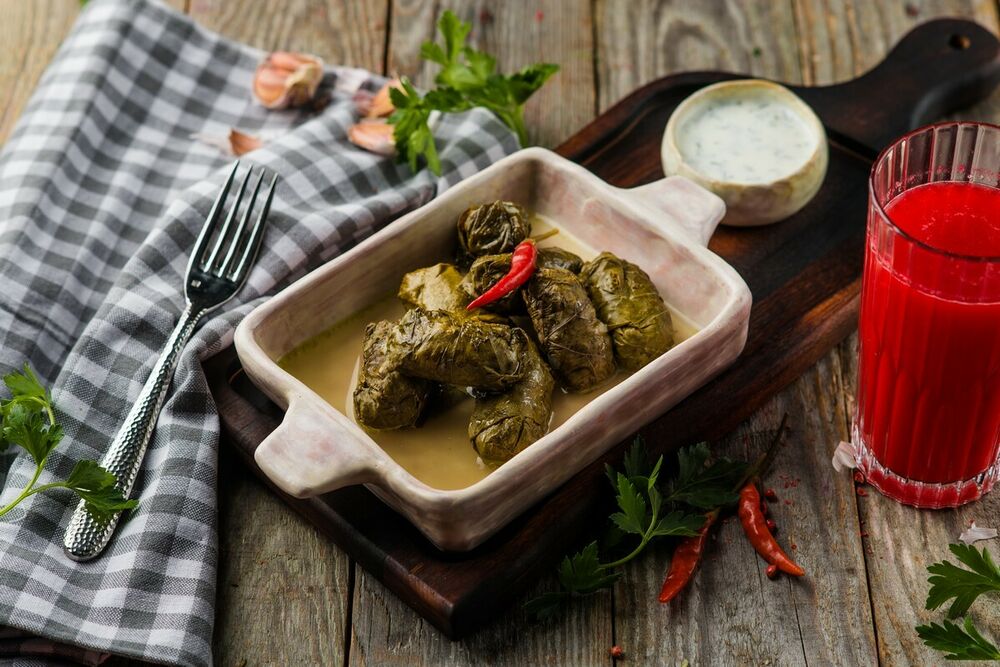 Dolma with mutton