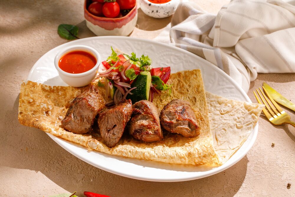 Lamb fillet shish-kebab