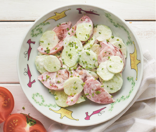 Salad "Vegetable Company"