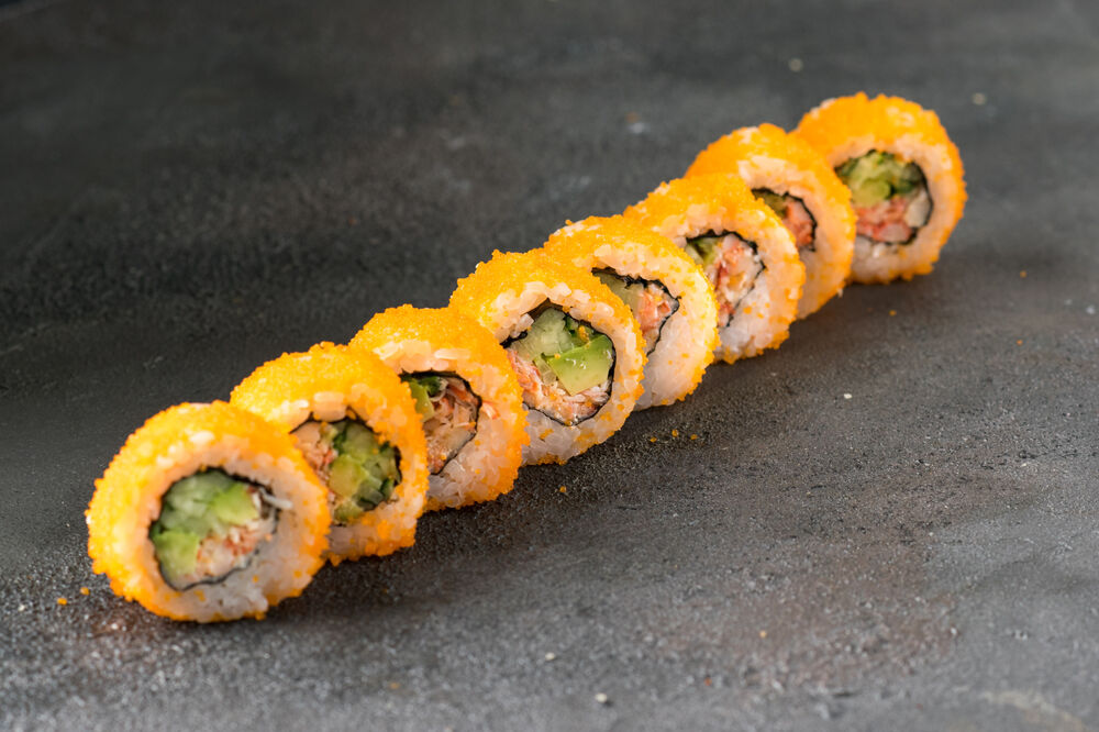 California with salmon