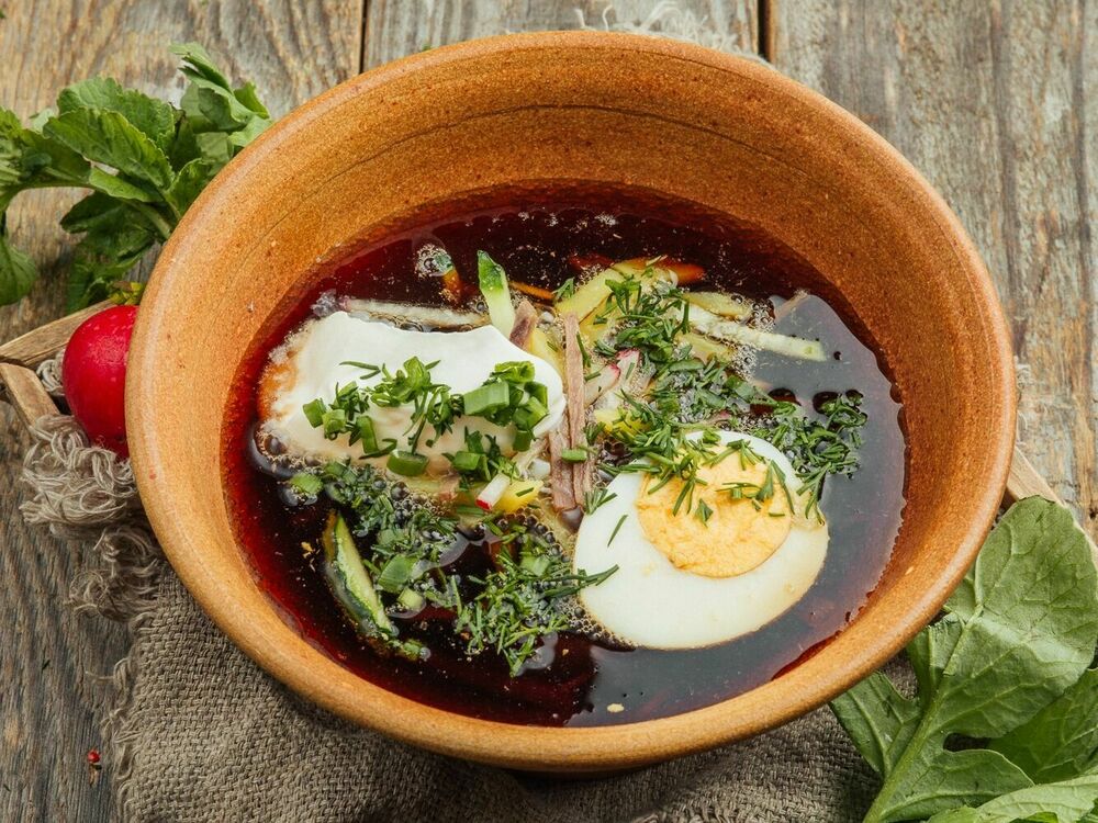 Okroshka on kvass