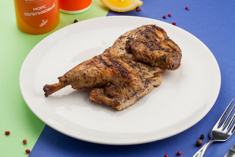 Half of chicken tabaka
