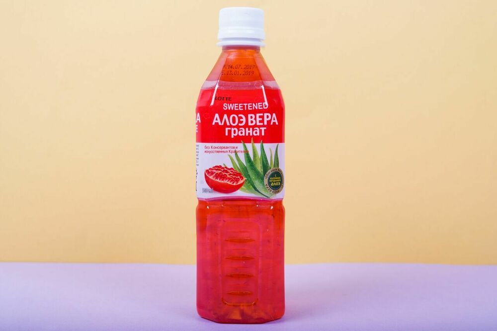 Non-carbonated drink "Aloe Vera - Garnet"