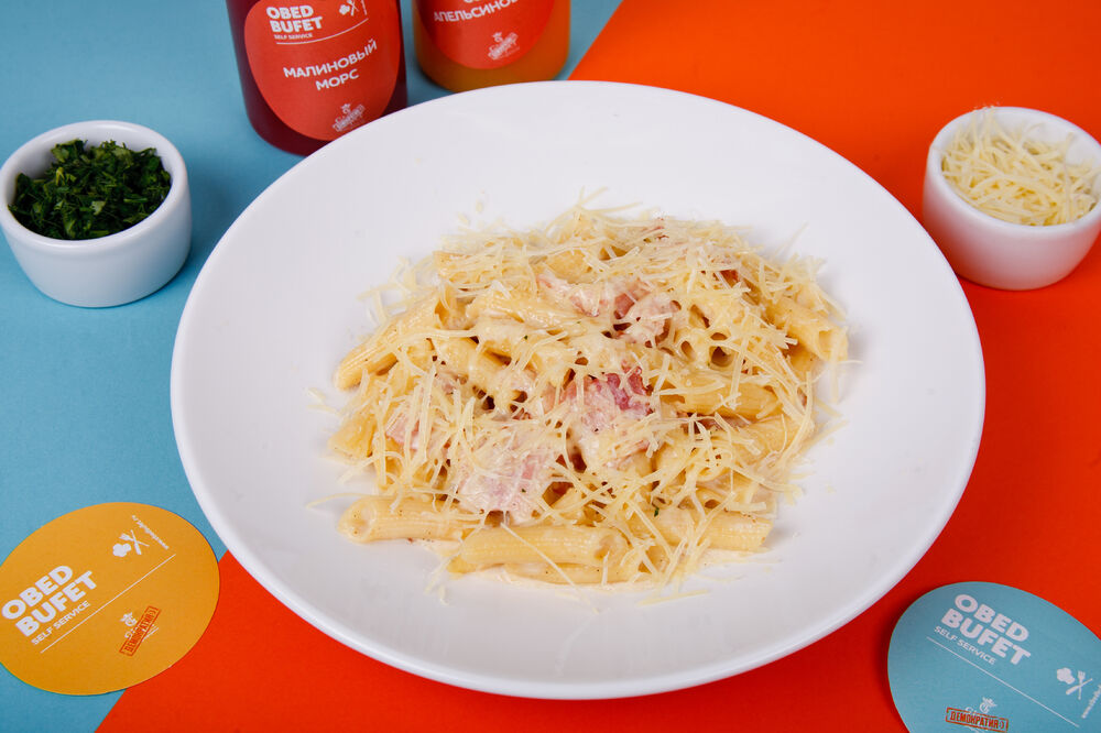 Pasta with the Carbonara sauce
