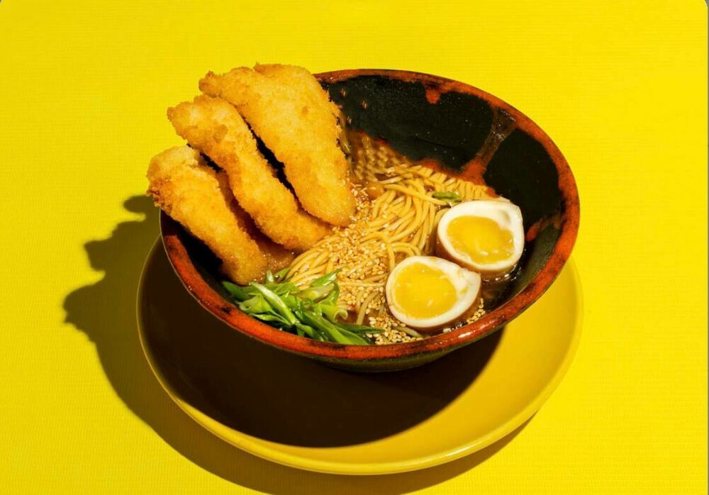 Ramen with chicken