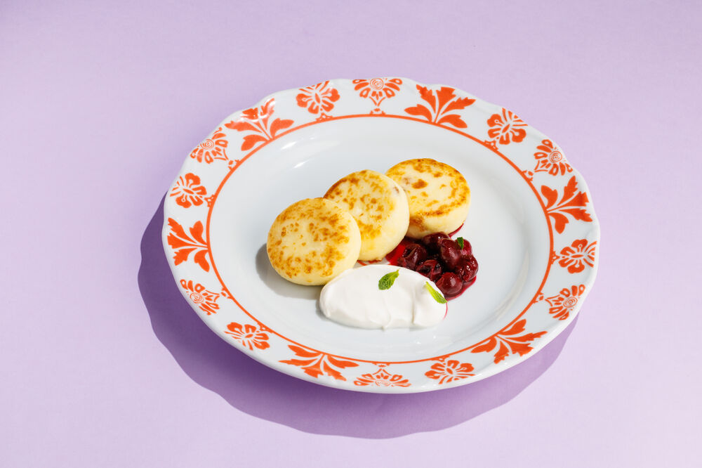 Cottage cheese pancakes