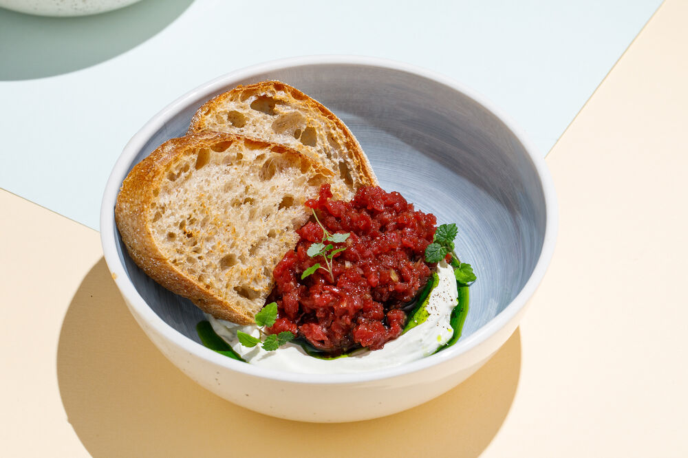 Tartar with beef