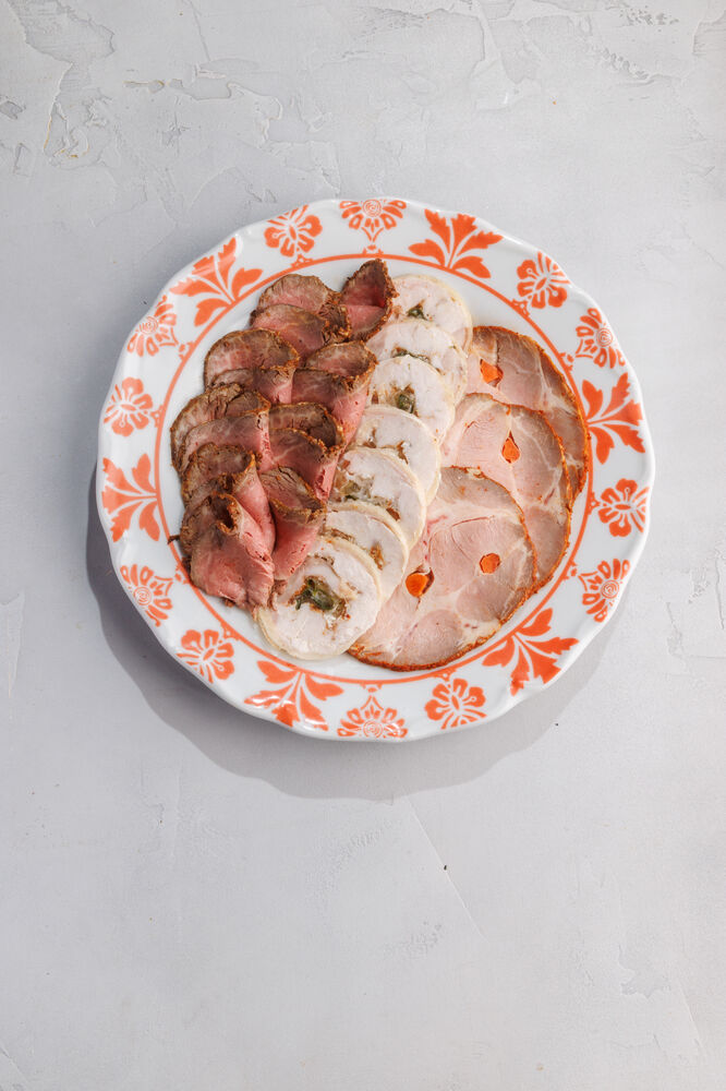 Assorted meat