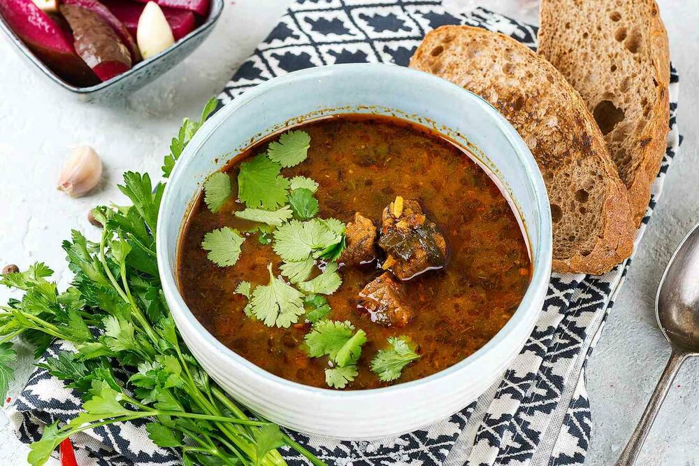 Harcho with lamb
