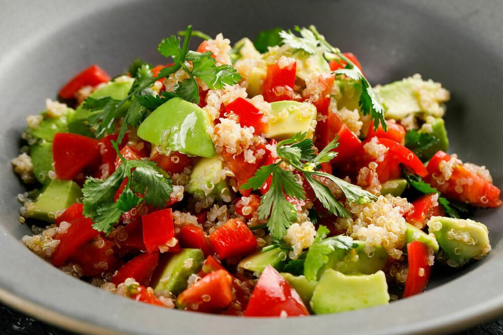 Quinoa with vegetables