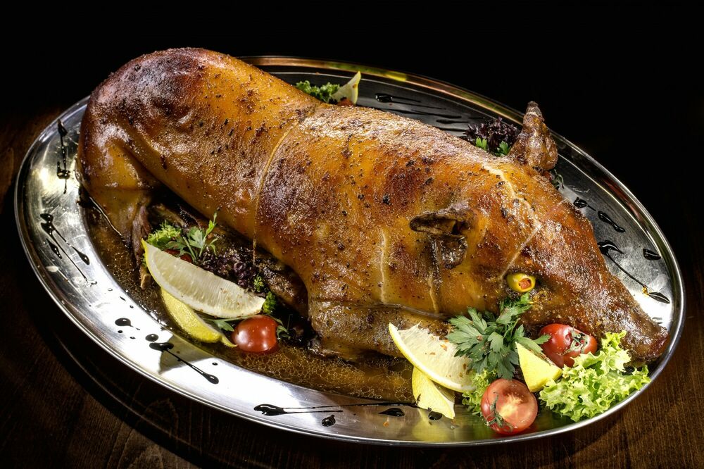 Pig on the spit (pre-order 3 days in advance)