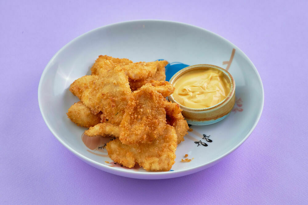 Куриные наггетсы с сыром 