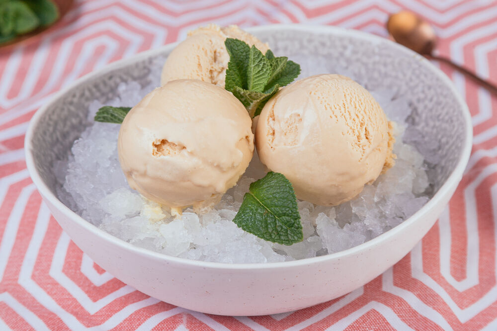 Мороженое крем-брюле (1 шарик)
