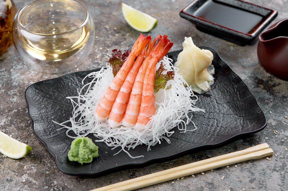 Sashimi shrimp