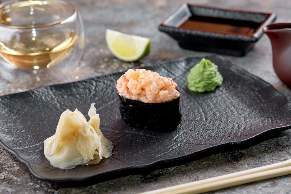 Spicy sushi shrimp