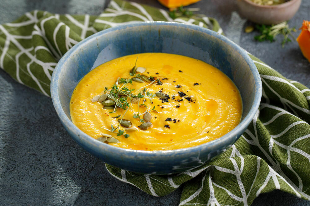 Pumpkin cream soup