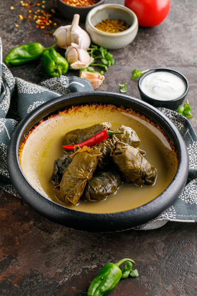 Dolma with mutton