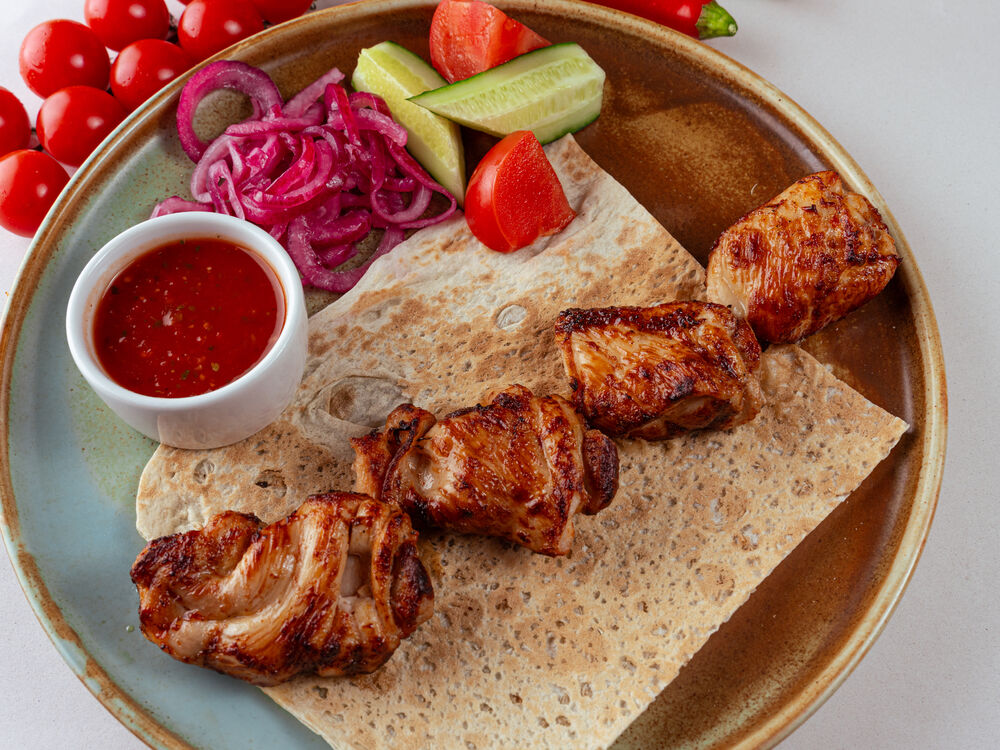  Chicken shish kebab