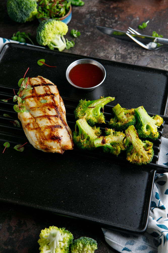 Chicken breast with broccoli