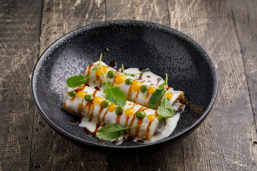 Cannelloni with beef