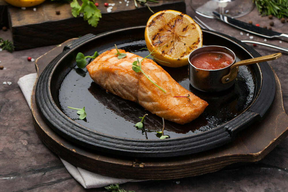 Salmon steak (160 g)