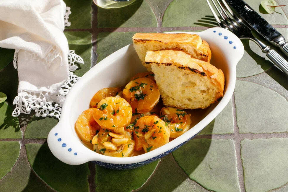 Garlic Pan Shrimp