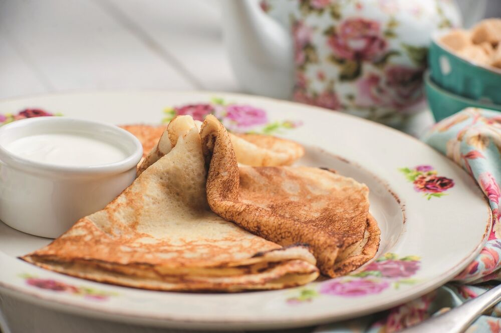 Guryevsky pancakes