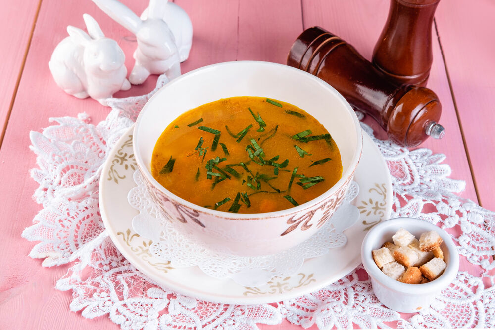 Pea soup
