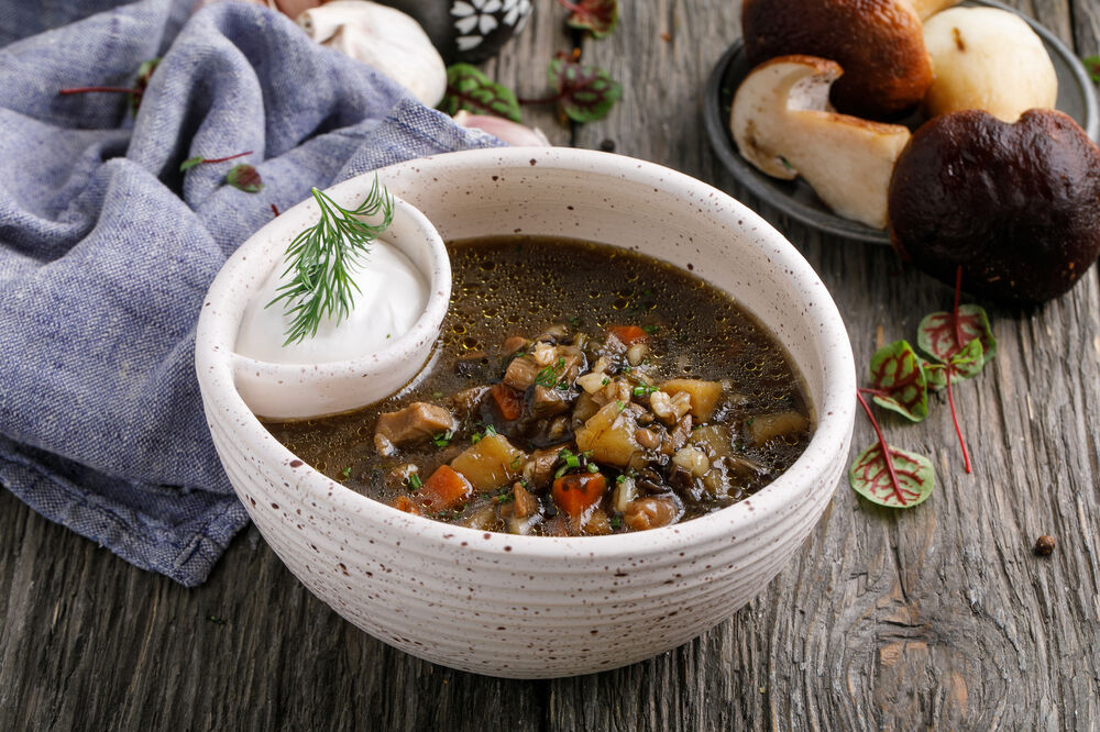 Mushroom soup