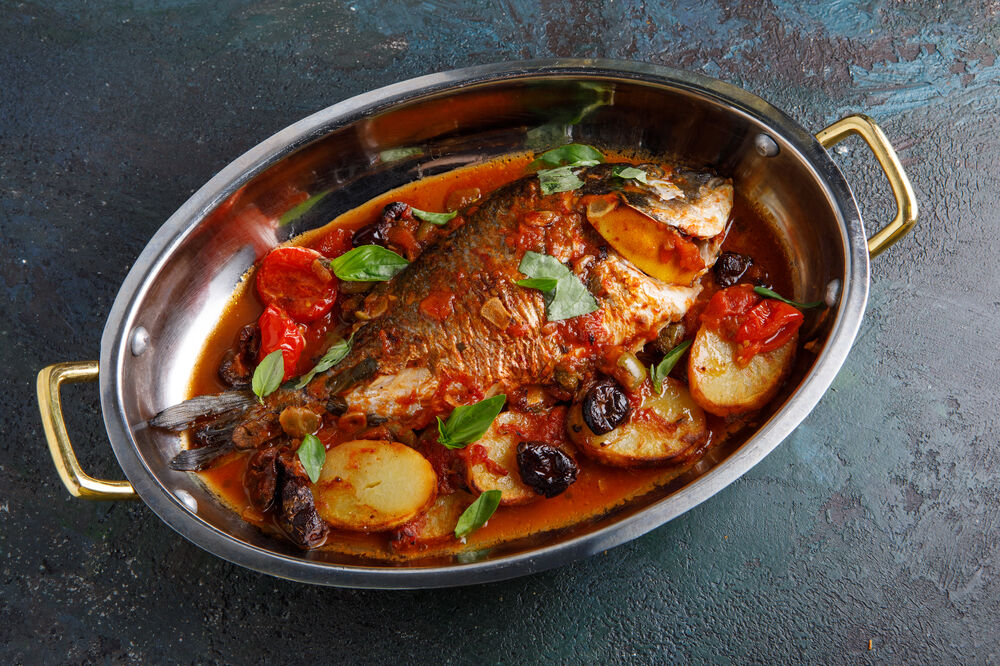 Sicilian-style fish
