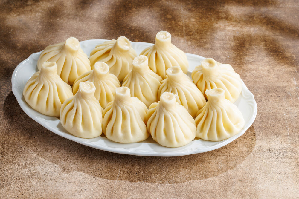 Khinkali with lamb, chilled 12 pieces