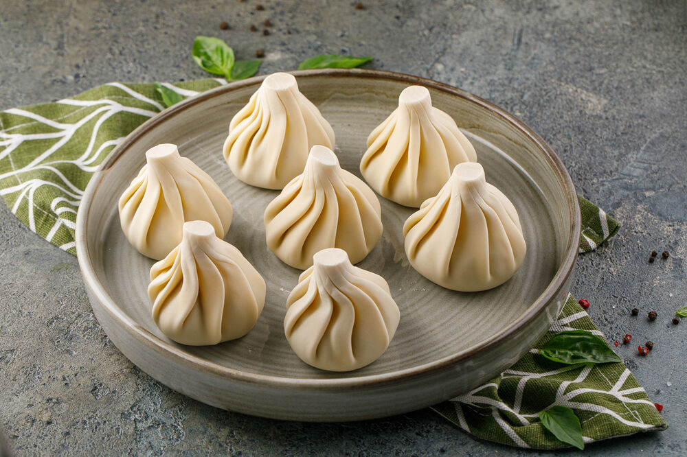 Frozen khinkali with pork and beef 10 pcs
