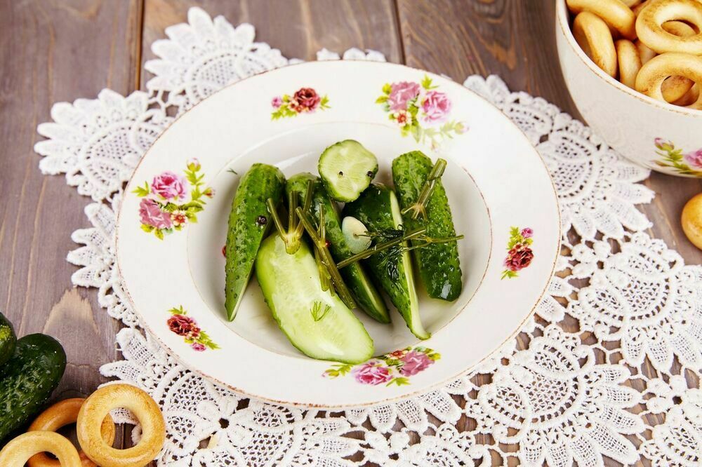 Cucumbers salted 500 g