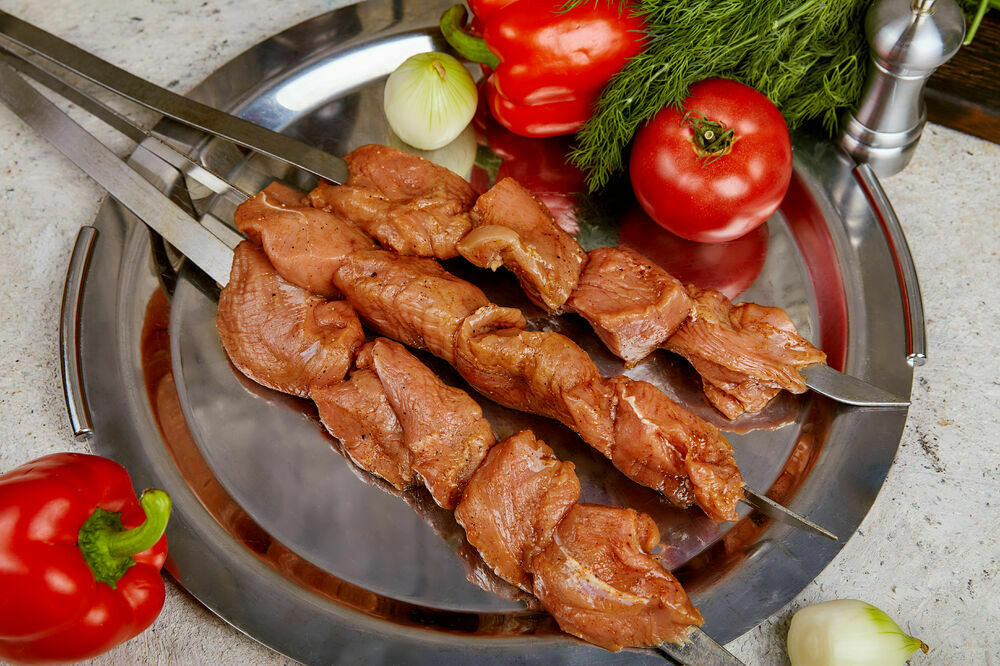 Lamb pulp kebab 1kg.