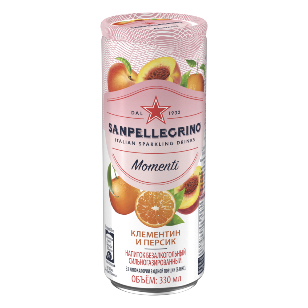 Lemonad SanPellegrino "Clemento-Peach"