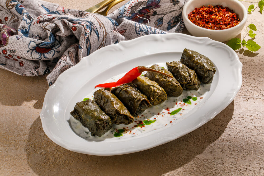 Dolma with pork and beef