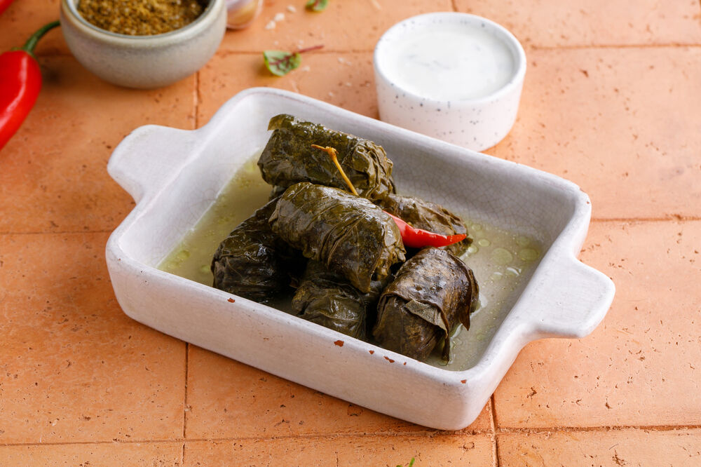 Dolma with pork and beef
