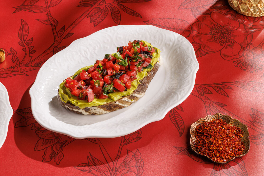  Bruschetta with tomatoes