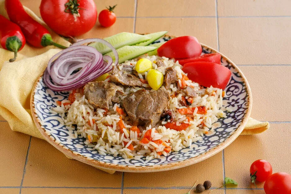  Pilaf with lamb