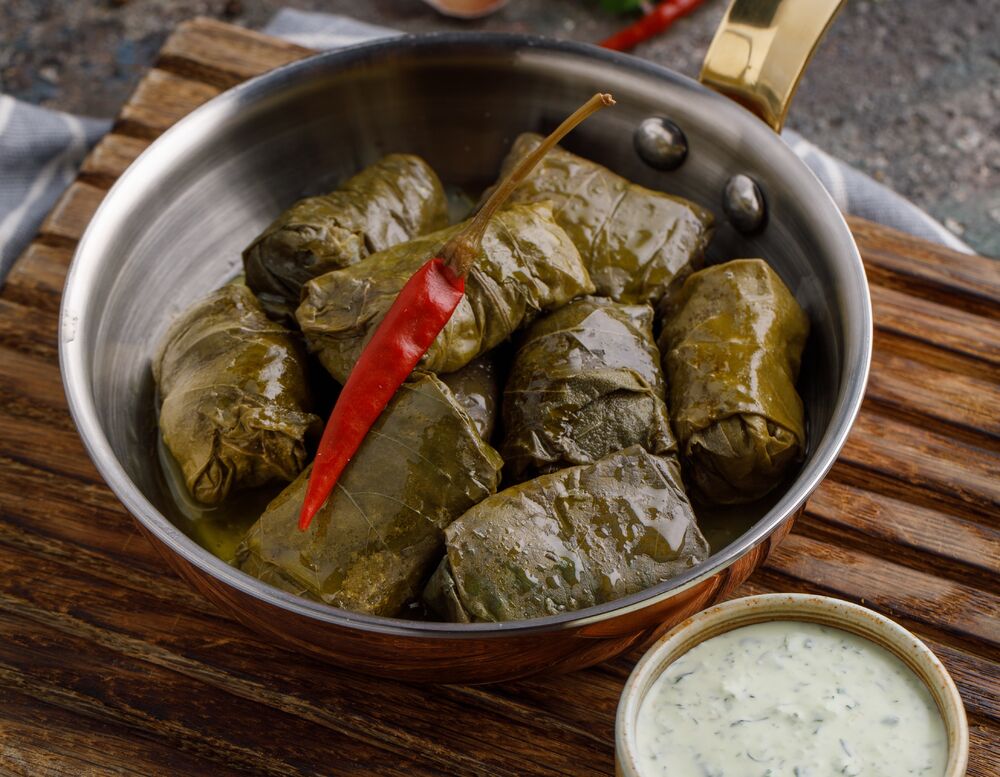 Dolma with pork and beef