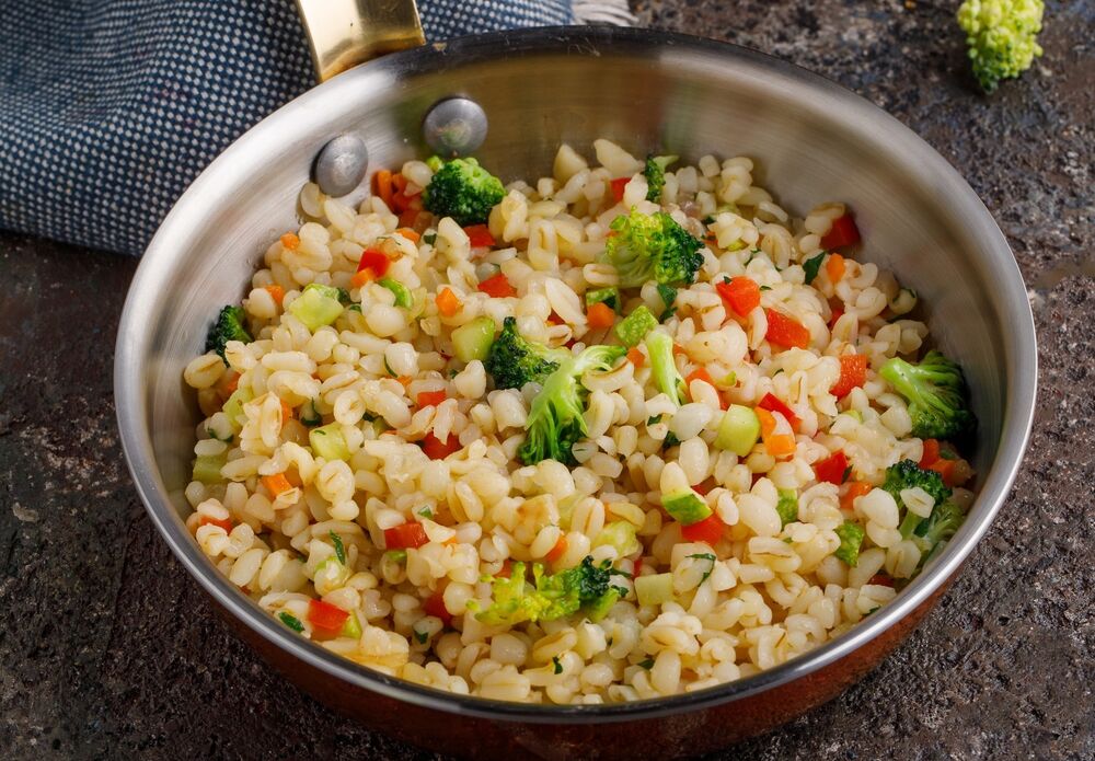 Bulgur with vegetables