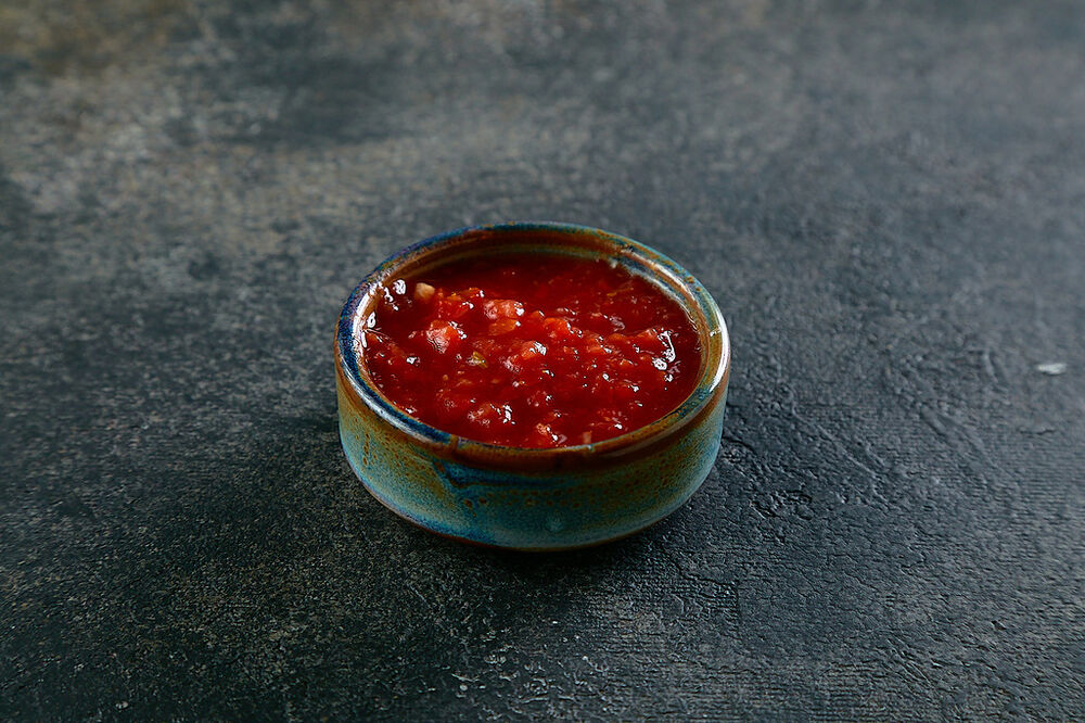 Sauce of ripe tomatoes